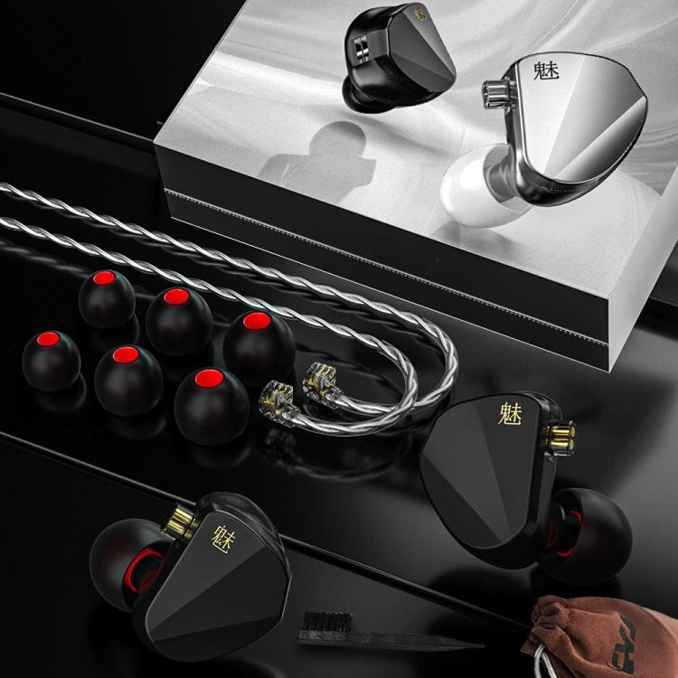 CVJ In Ear Wired Adjustment Switch Earphone, Color: With Mic Black - HoMEdemic™ 