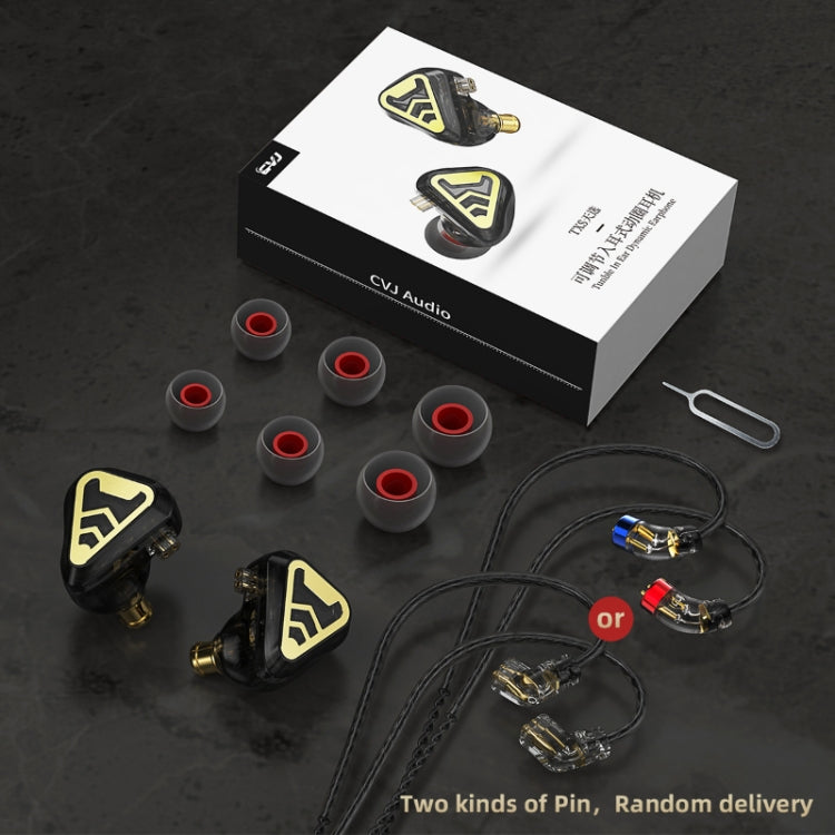 CVJ In-Ear Wired Gaming Earphone, Color: Black - HoMEdemic™ 