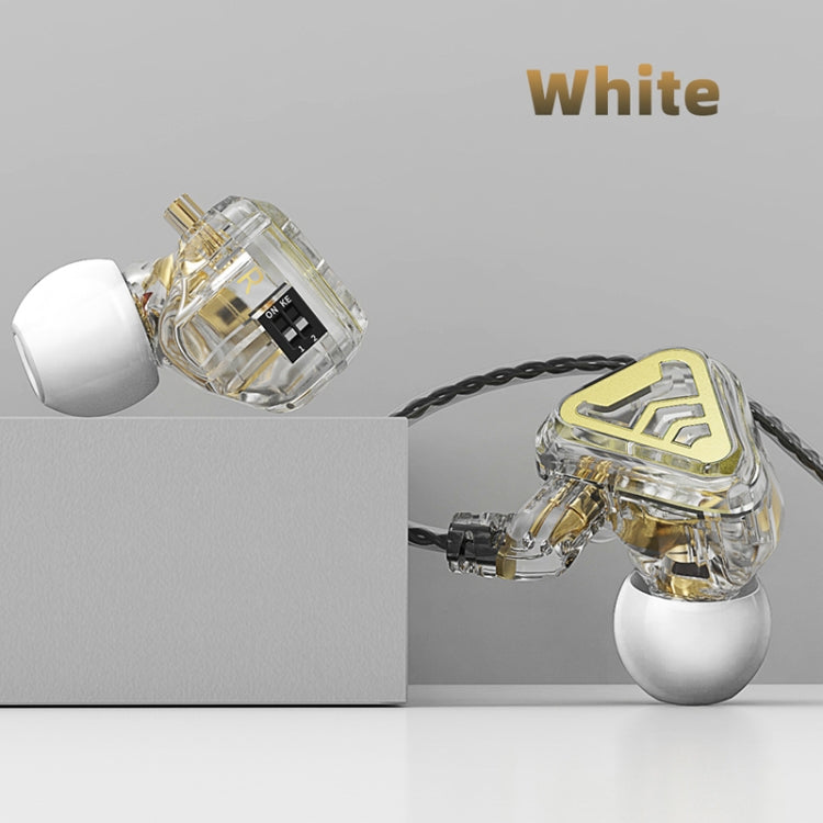 CVJ In-Ear Wired Gaming Earphone, Color: White - HoMEdemic™ 