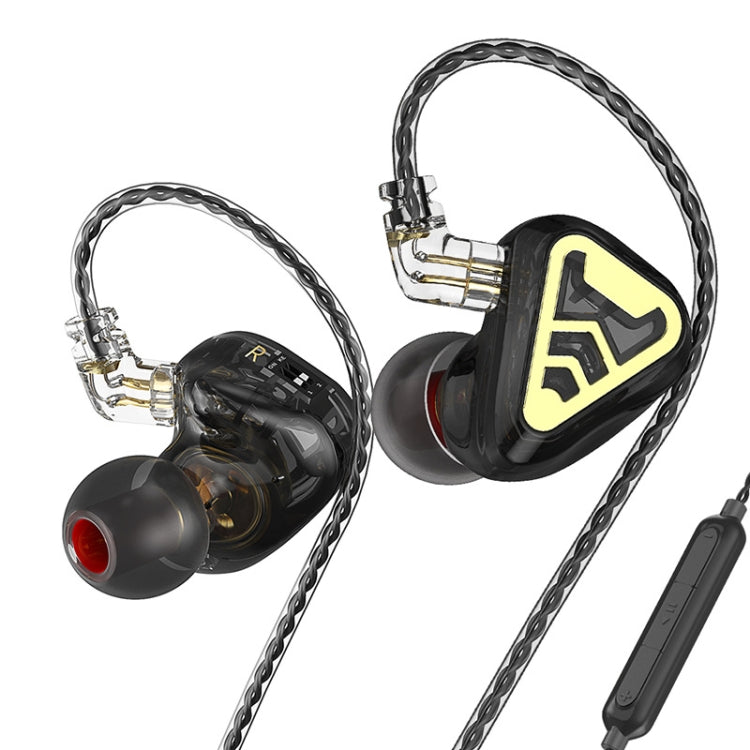 CVJ In-Ear Wired Gaming Earphone, Color: With Mic Black - HoMEdemic™ 