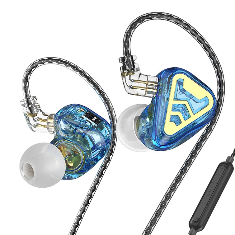 CVJ In-Ear Wired Gaming Earphone, Color: With Mic Blue - HoMEdemic™ 