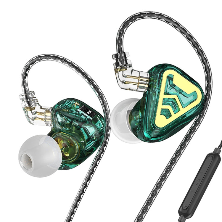 CVJ In-Ear Wired Gaming Earphone, Color: With Mic Green - HoMEdemic™ 