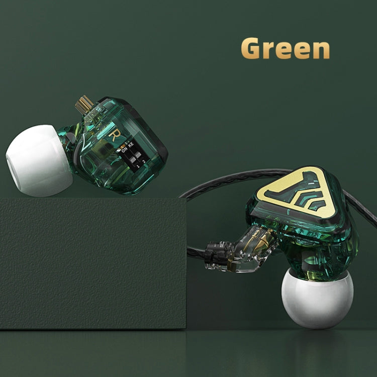 CVJ In-Ear Wired Gaming Earphone, Color: With Mic Green - HoMEdemic™ 