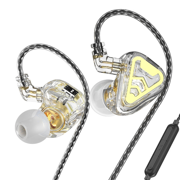 CVJ In-Ear Wired Gaming Earphone, Color: With Mic White - HoMEdemic™ 