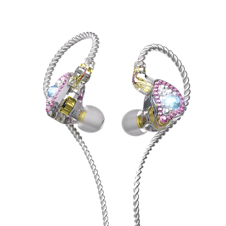 CVJ Liuli 3.5mm In-ear Wired Headphones,Length 1.25m (Red) - HoMEdemic™ 