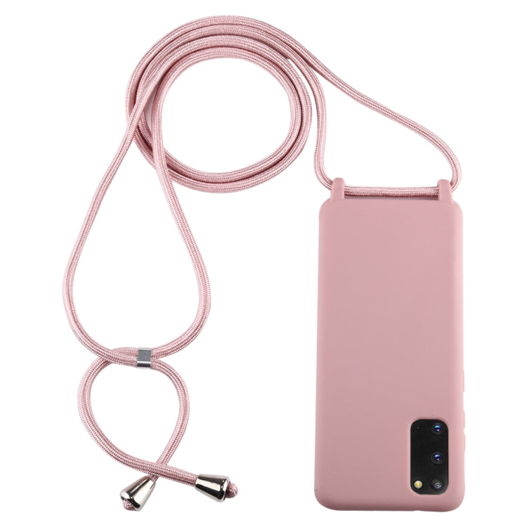 Candy Color TPU Protective Case with Lanyard, For Galaxy S20, For Galaxy S20+, For Galaxy S20 Ultra - HoMEdemic™ 
