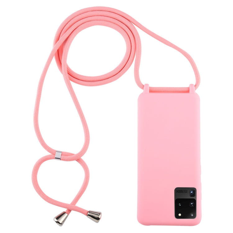 Candy Color TPU Protective Case with Lanyard, For Galaxy S20, For Galaxy S20+, For Galaxy S20 Ultra - HoMEdemic™ 