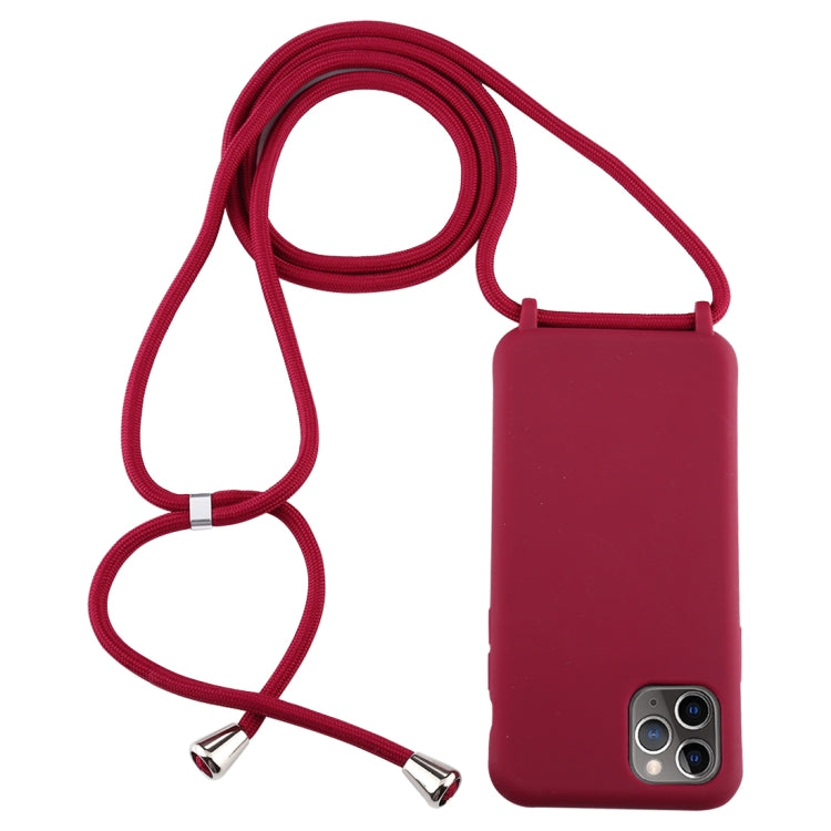 Candy Color TPU Protective Case with Lanyard, For iPhone 11, For iPhone 11 Pro, For iPhone 11 Pro Max - HoMEdemic™ 