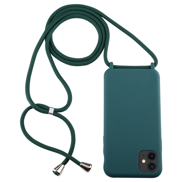 Candy Color TPU Protective Case with Lanyard, For iPhone 11, For iPhone 11 Pro, For iPhone 11 Pro Max - HoMEdemic™ 