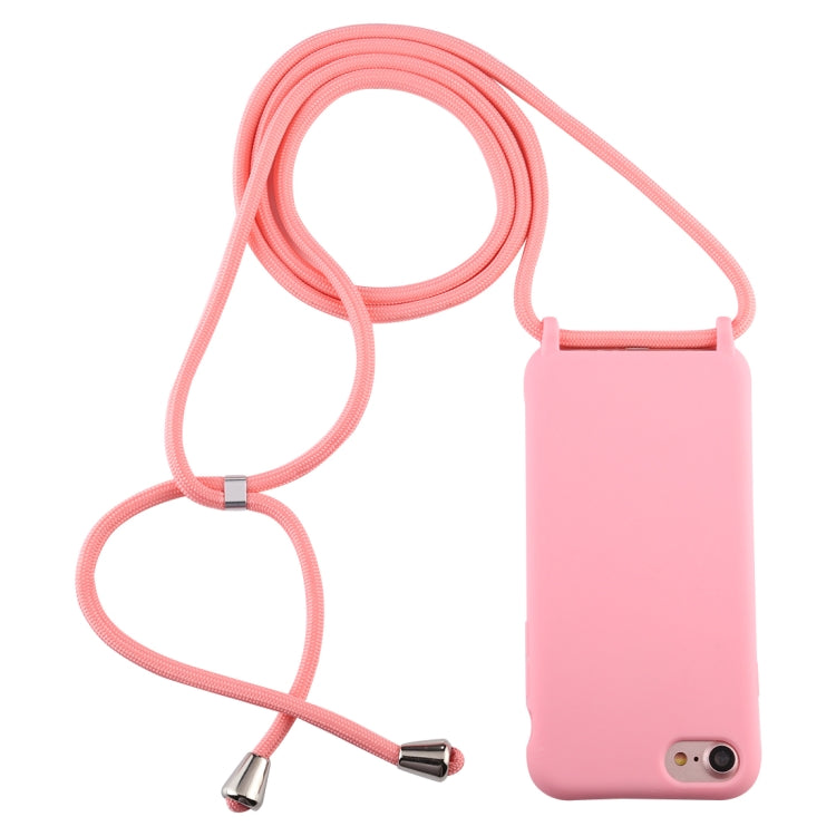 Candy Color TPU Protective Case with Lanyard, For iPhone 6s / 6, For iPhone 6s Plus / 6 Plus, For iPhone 8 / 7 - HoMEdemic™ 