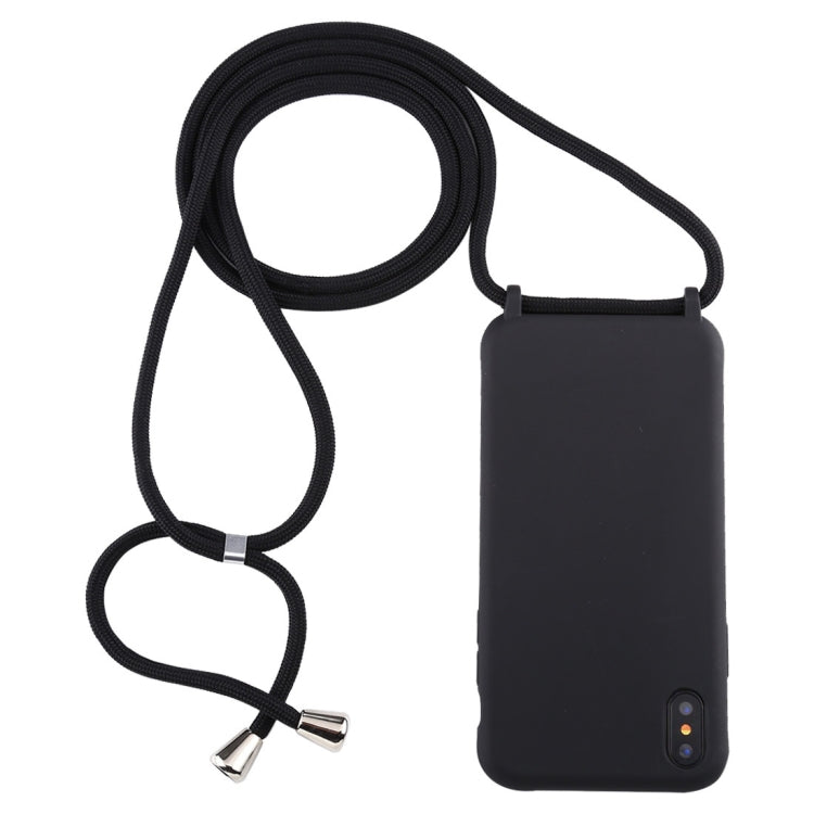 Candy Color TPU Protective Case with Lanyard, For iPhone XS / X, For iPhone XS Max, For iPhone XR - HoMEdemic™ 