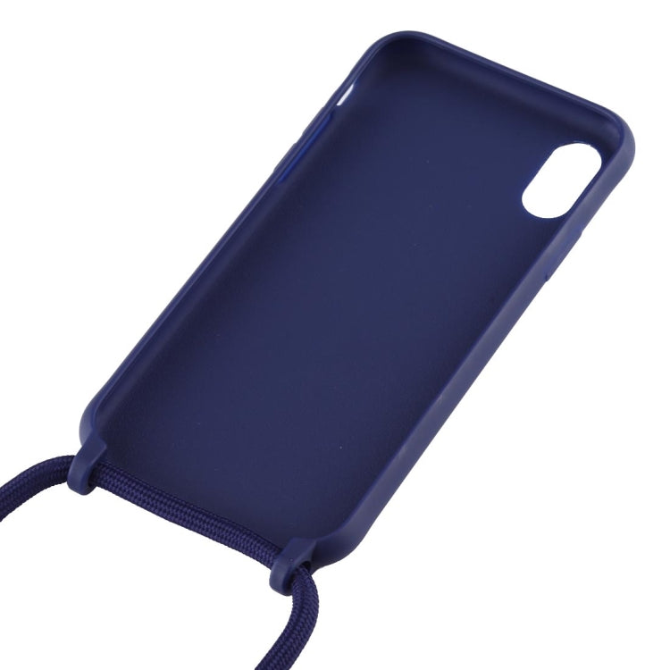 Candy Color TPU Protective Case with Lanyard, For iPhone XS / X, For iPhone XS Max, For iPhone XR - HoMEdemic™ 