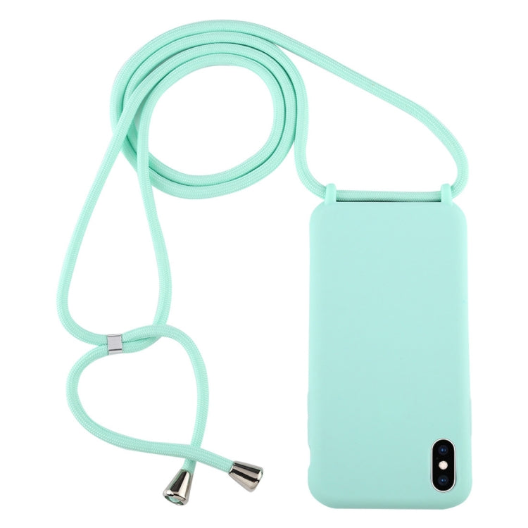 Candy Color TPU Protective Case with Lanyard, For iPhone XS / X, For iPhone XS Max, For iPhone XR - HoMEdemic™ 