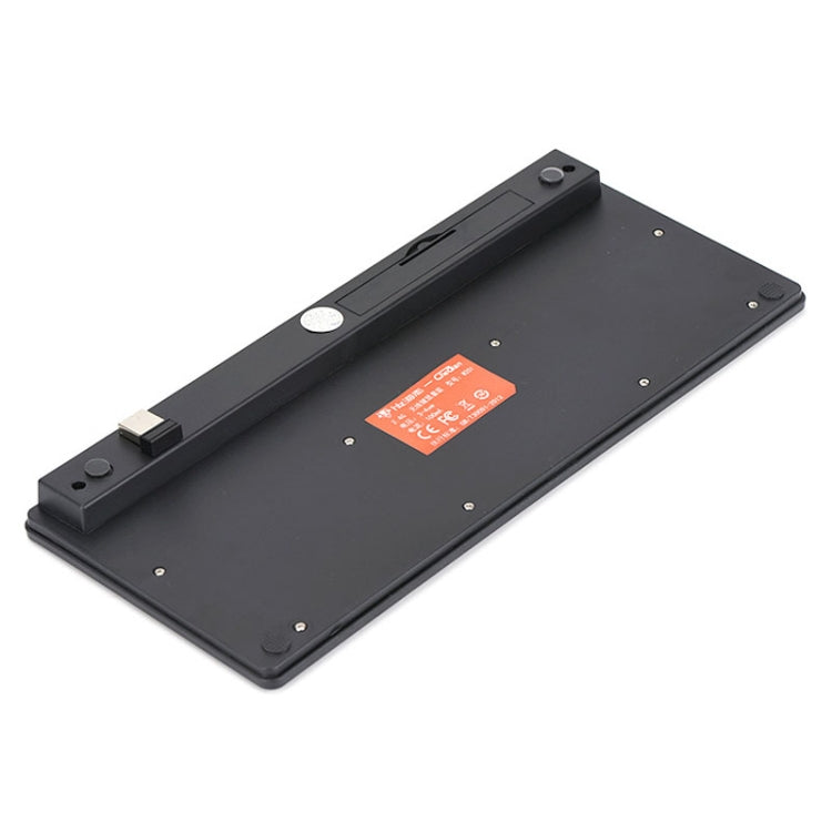 Cangjie Code Keyboard Traditional Chinese Annotated Wireless Keyboard 2.4G Wireless Connection Keyboard(Black) - HoMEdemic™ 