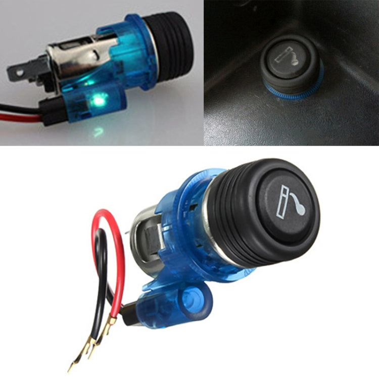 Car 10A 12V European Standard Cigarette Lighter Full Assembly with Light - HoMEdemic™
