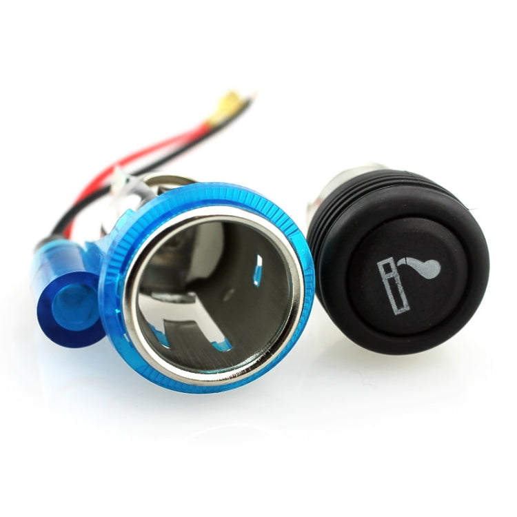 Car 10A 12V European Standard Cigarette Lighter Full Assembly with Light - HoMEdemic™