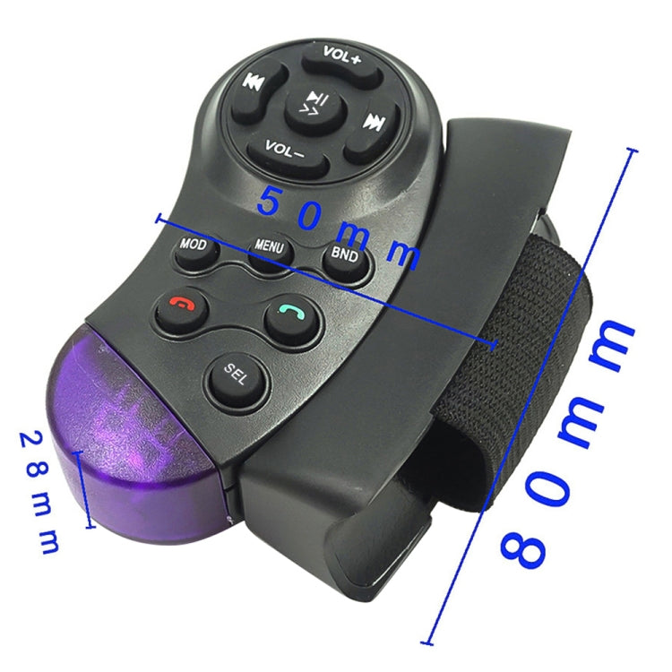 Car 11 Key Multimedia Steering Wheel Remote Controller, 11 Key - HoMEdemic™ 