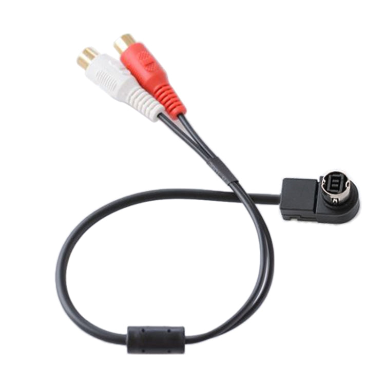 Car AUX Cable CD DVD Navigation Input Cable for Alpine KCA-121B 9887 9855J 105e 117J 305S, Ffor Alpine KCA-121B 9887 - HoMEdemic™ 