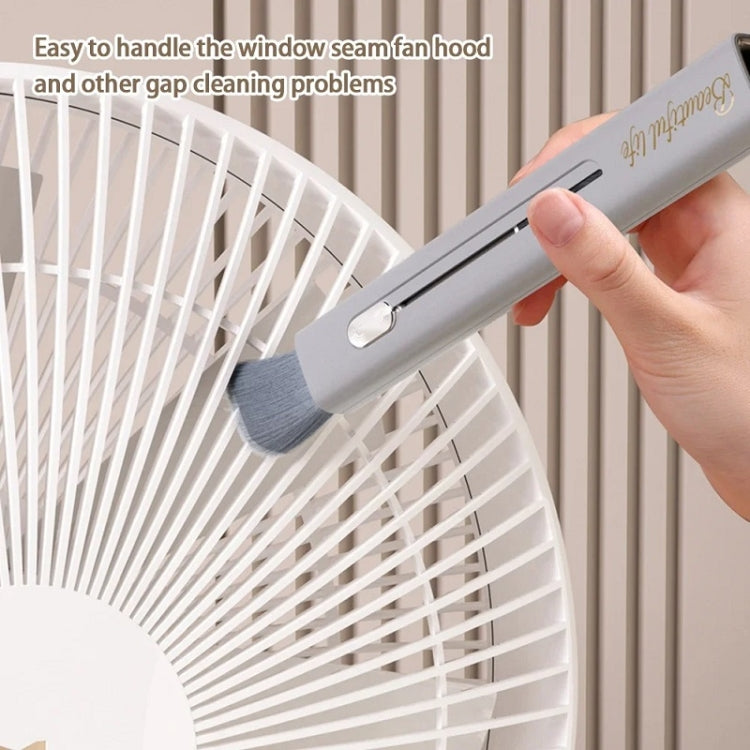 Car Air Conditioner Air Outlet Gap Dust Cleaning Soft Brush(Beige) - HoMEdemic™ 