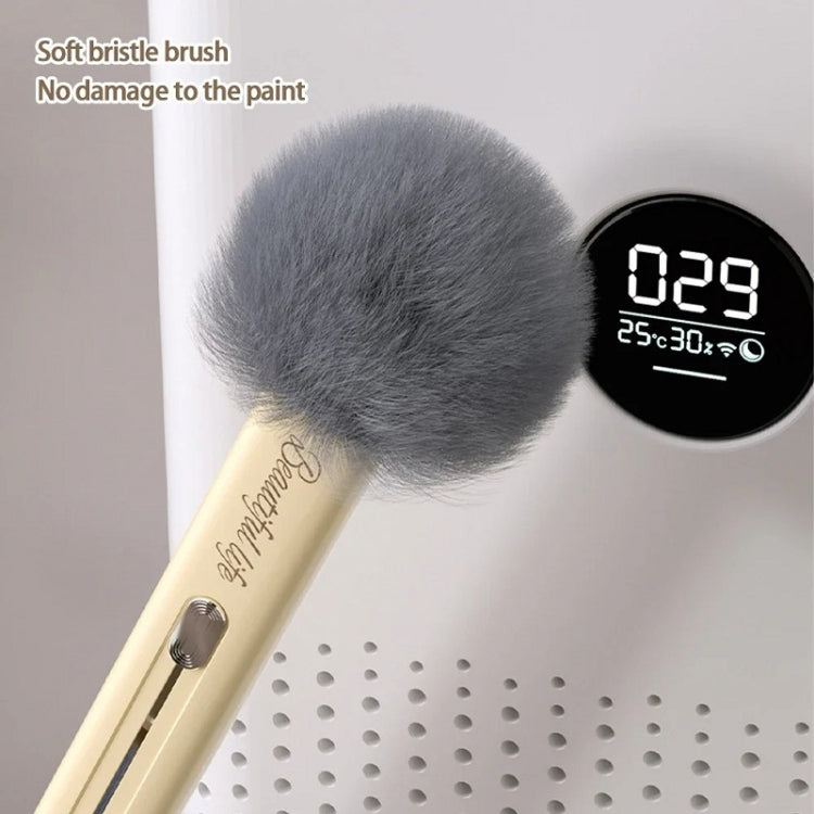 Car Air Conditioner Air Outlet Gap Dust Cleaning Soft Brush(Beige) - HoMEdemic™ 