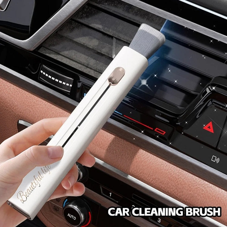 Car Air Conditioner Air Outlet Gap Dust Cleaning Soft Brush(Pink) - HoMEdemic™ 