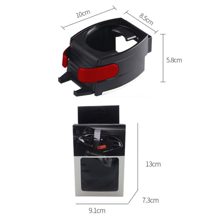 Car Air Conditioner Air Outlet Mobile Phone Water Cup Holder(Black) - HoMEdemic™ 