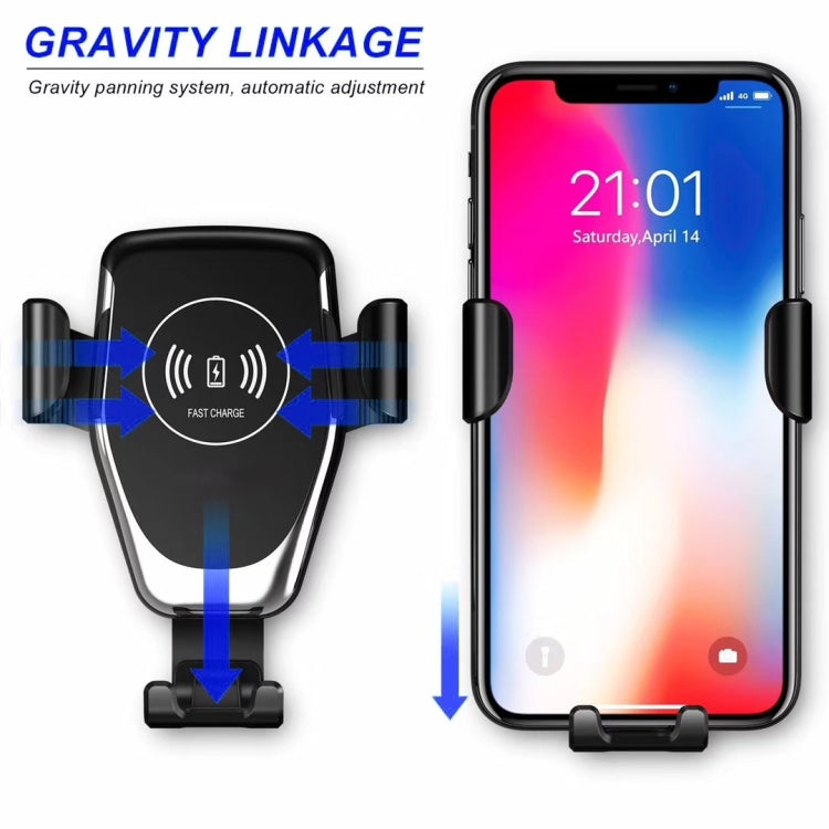 Car Air Outlet Bracket Wireless Charger Qi Standard Wireless Charger - HoMEdemic™ 