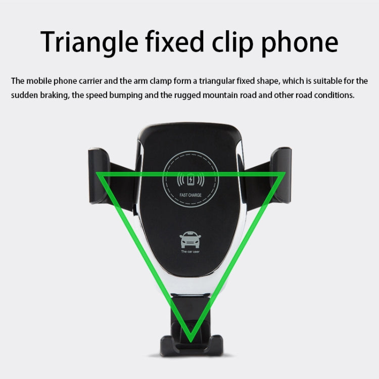 Car Air Outlet Bracket Wireless Charger Qi Standard Wireless Charger - HoMEdemic™ 