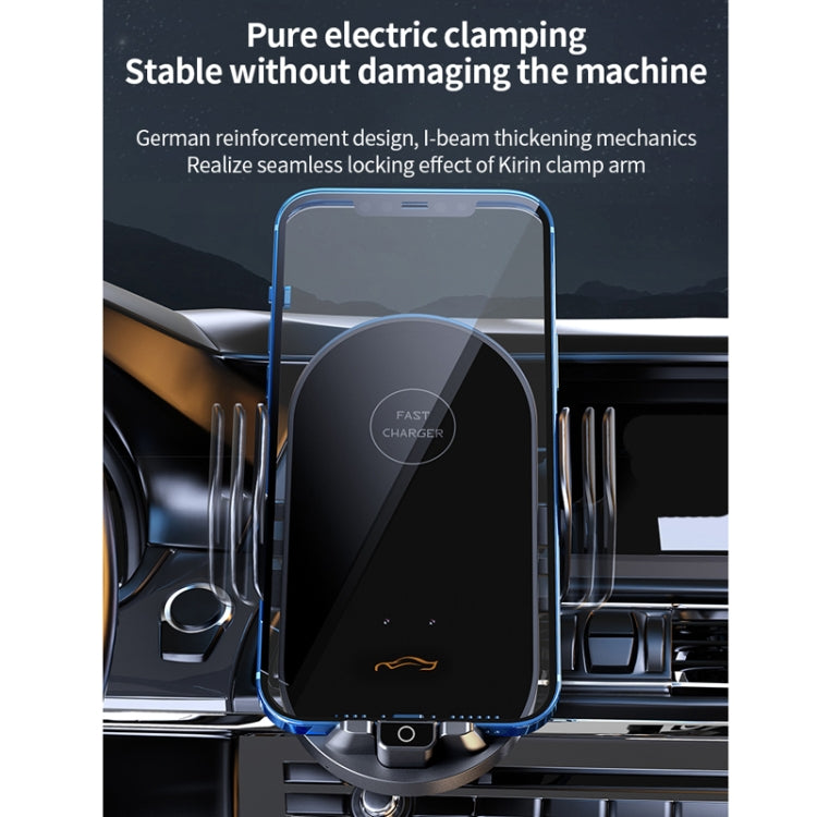 Car Air Outlet Smart Induction Wireless Charging Mobile Phone Holder(Black 66W) - HoMEdemic™ 