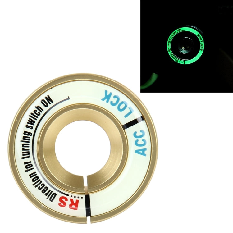 Car Aluminum Igniter Night Luminous Decoration Ring For Audi And Volkswagen - HoMEdemic™ 