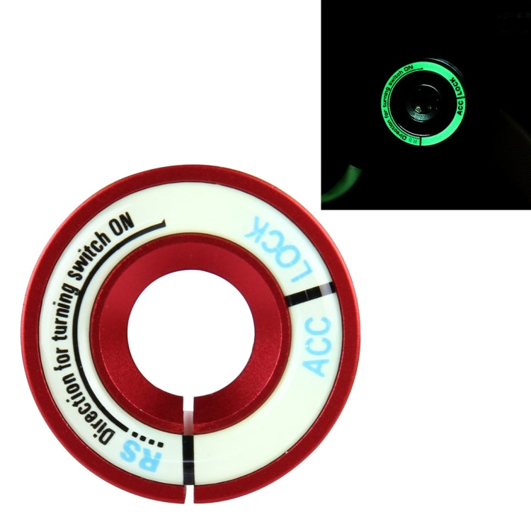 Car Aluminum Igniter Night Luminous Decoration Ring For Audi And Volkswagen - HoMEdemic™ 