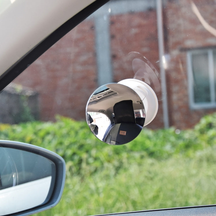 Car Auto 360 Degree Adjustable Baby View Mirror Rear Baby Safety Convex Mirror, Diameter: 85mm, 85mm - HoMEdemic™ 