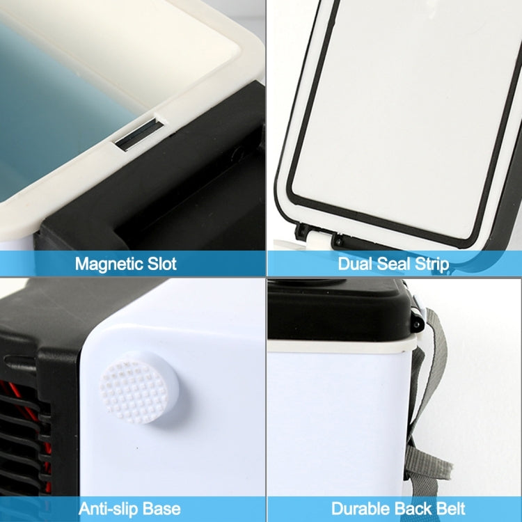 Car Auto 48W Portable Multi-Function Cooling and Warming 6L Low Noise Refrigerator for Car and Home, Cord Length: 1.8m, 6L Low Noise - HoMEdemic™ 