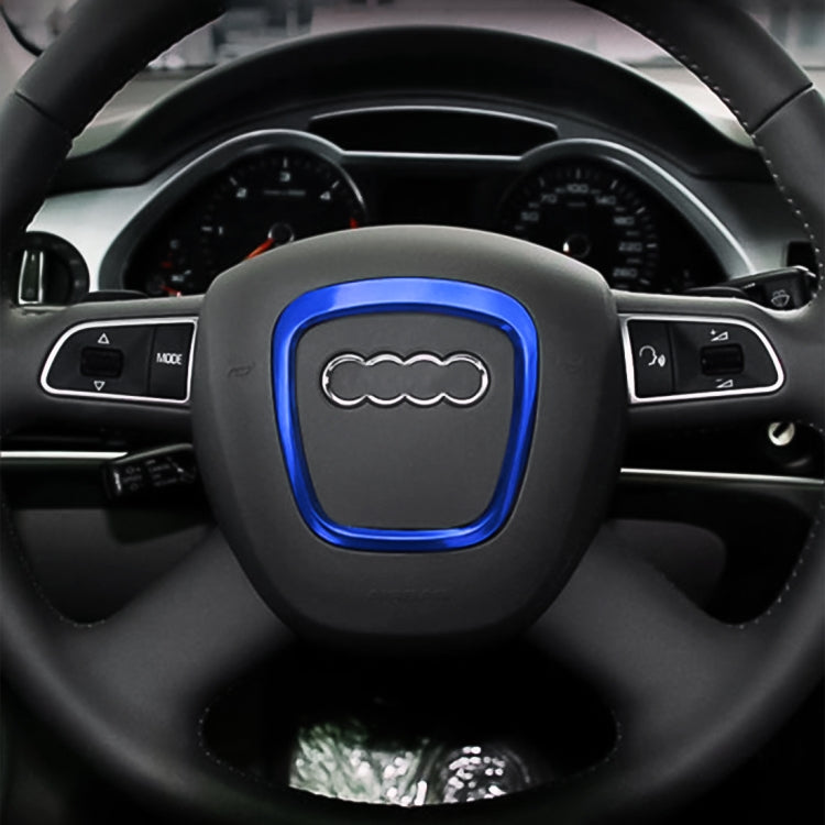 Car Auto Steering Wheel Decorative Ring Cover Trim Sticker Decoration for Audi - HoMEdemic™ 