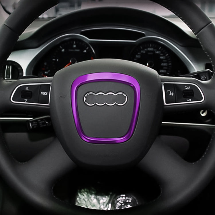 Car Auto Steering Wheel Decorative Ring Cover Trim Sticker Decoration for Audi - HoMEdemic™ 
