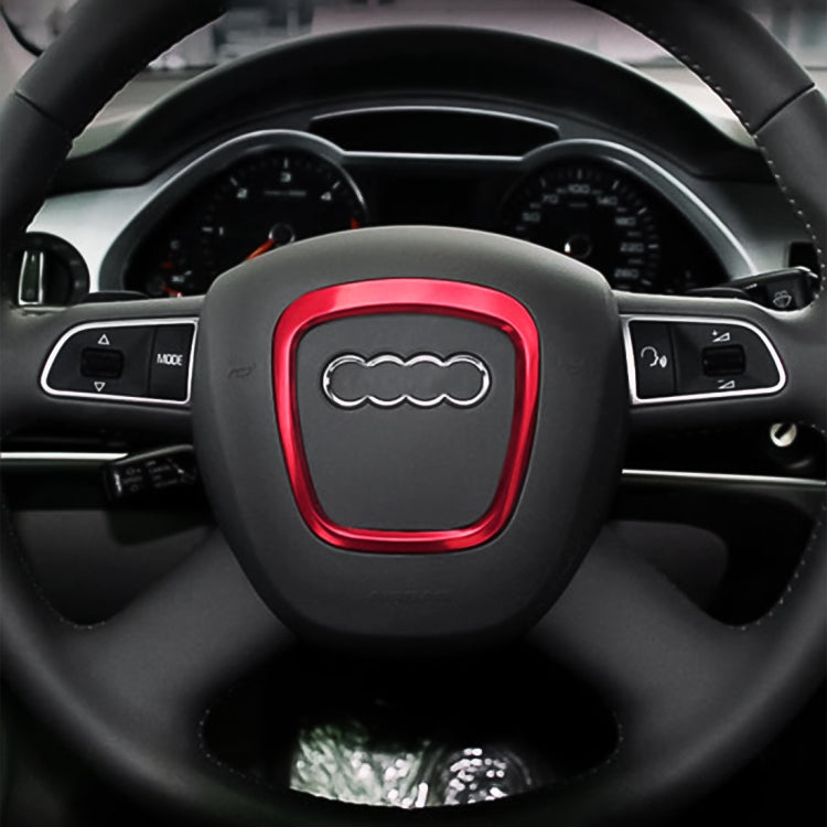 Car Auto Steering Wheel Decorative Ring Cover Trim Sticker Decoration for Audi - HoMEdemic™ 