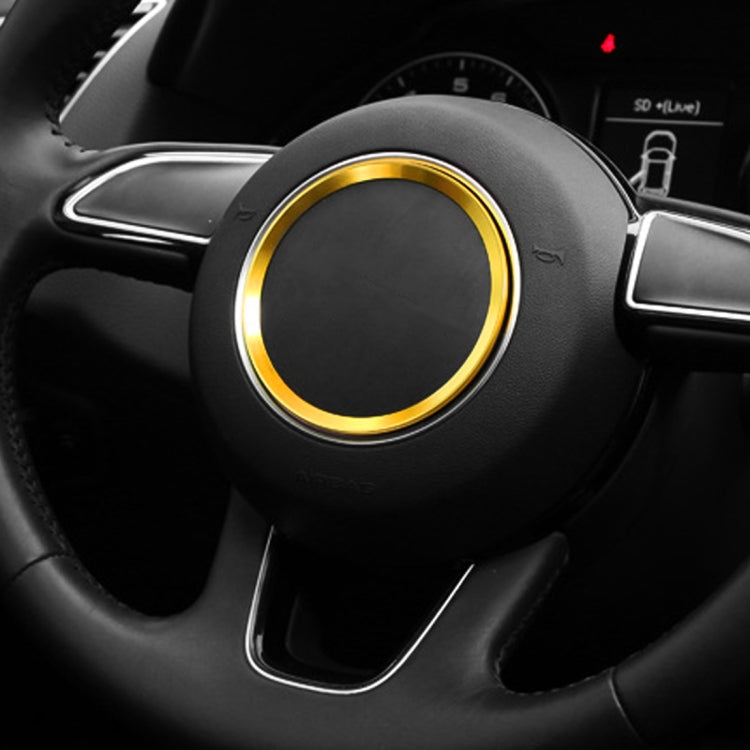 Car Auto Steering Wheel Ring Cover Trim Sticker Decoration for Audi A4L / A3 / A5 2017-2019 - HoMEdemic™ 