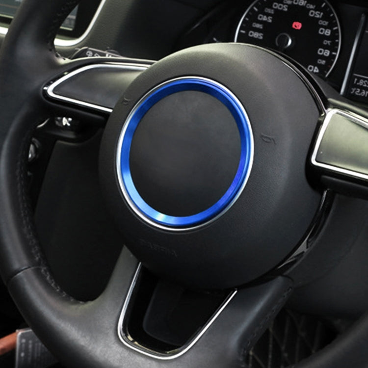 Car Auto Steering Wheel Ring Cover Trim Sticker Decoration for Audi A4L / A3 / A5 2017-2019 - HoMEdemic™ 