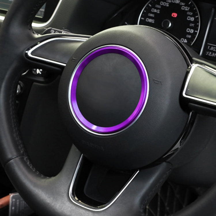 Car Auto Steering Wheel Ring Cover Trim Sticker Decoration for Audi A4L / A3 / A5 2017-2019 - HoMEdemic™ 