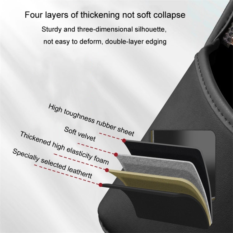 Car Between Seats Organizer Multifunctional Storage Bag Front And Back Dual Usage Tissue Box(Grey) - HoMEdemic™ 