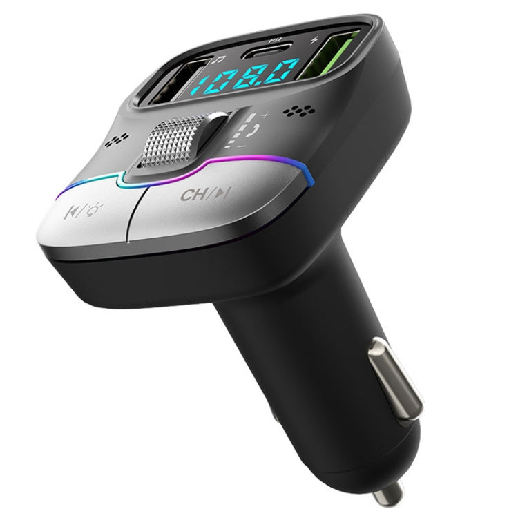 Car Bluetooth MP3 Player Fast Charging Charger(Black) - HoMEdemic™ 