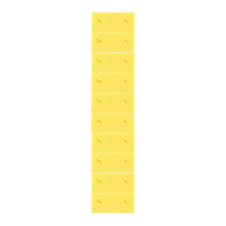 Car Care Wear-resistant Brown Soft Sponge Car Wash Cleaning Pad(Yellow), 5 PCS Wash Cleaning Pad(Yellow) - HoMEdemic™ 