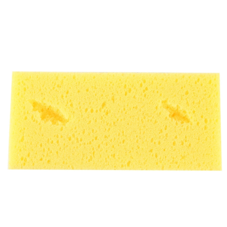 Car Care Wear-resistant Brown Soft Sponge Car Wash Cleaning Pad(Yellow) - HoMEdemic™ 