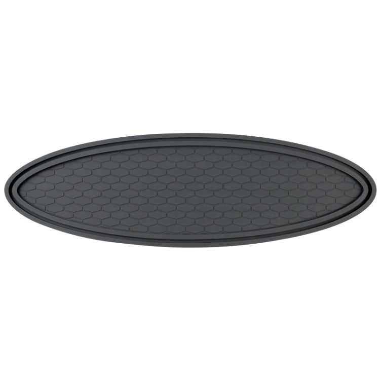 Car Center Console Ornaments Oval Anti-slip Mat, Style: Without Diamond - HoMEdemic™ 