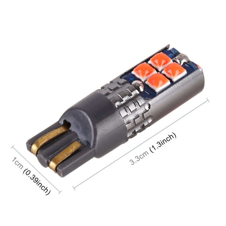4 PCS T10 DC12V / 2W Car Clearance Light 10LEDs SMD-3030 Lamp Beads, 10LEDs SMD-3030 (Red Light), 10LEDs SMD-3030 (White Light), 10LEDs SMD-3030 (Yellow Light), 10LEDs SMD-3030 (Ice Blue Light), 10LEDs SMD-3030 (Blue Light), 10LEDs SMD-3030 (Pink Light... - HoMEdemic™ 