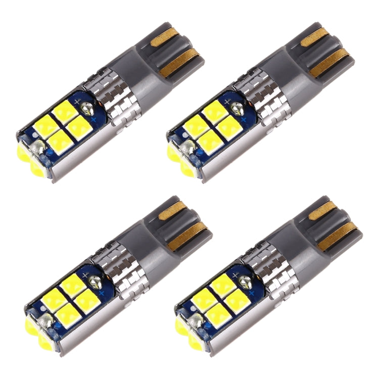 4 PCS T10 DC12V / 2W Car Clearance Light 10LEDs SMD-3030 Lamp Beads, 10LEDs SMD-3030 (Red Light), 10LEDs SMD-3030 (White Light), 10LEDs SMD-3030 (Yellow Light), 10LEDs SMD-3030 (Ice Blue Light), 10LEDs SMD-3030 (Blue Light), 10LEDs SMD-3030 (Pink Light... - HoMEdemic™ 