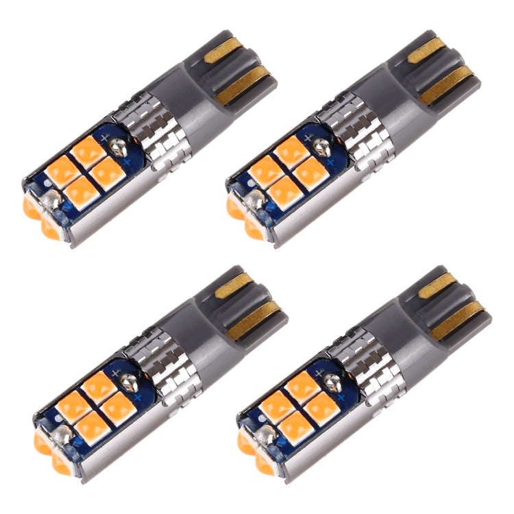 4 PCS T10 DC12V / 2W Car Clearance Light 10LEDs SMD-3030 Lamp Beads, 10LEDs SMD-3030 (Red Light), 10LEDs SMD-3030 (White Light), 10LEDs SMD-3030 (Yellow Light), 10LEDs SMD-3030 (Ice Blue Light), 10LEDs SMD-3030 (Blue Light), 10LEDs SMD-3030 (Pink Light... - HoMEdemic™ 