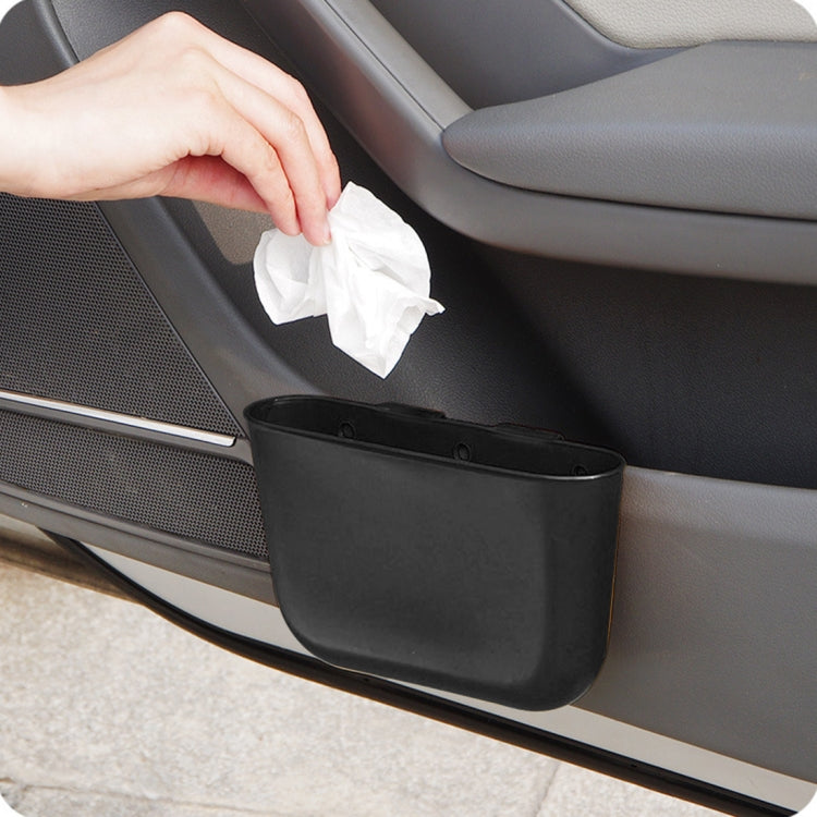 Car Cup Holder Garbage Can Portable Vehicle Trash Can Bin Rubbish Bin Organizer Car-mounted Trash Car Storage Box - HoMEdemic™ 