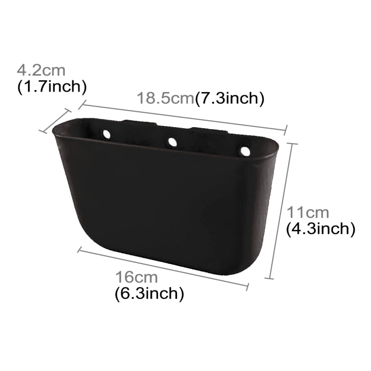 Car Cup Holder Garbage Can Portable Vehicle Trash Can Bin Rubbish Bin Organizer Car-mounted Trash Car Storage Box - HoMEdemic™ 
