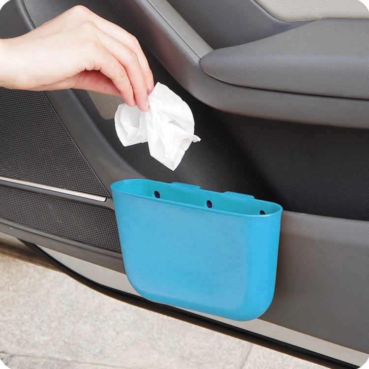 Car Cup Holder Garbage Can Portable Vehicle Trash Can Bin Rubbish Bin Organizer Car-mounted Trash Car Storage Box - HoMEdemic™ 